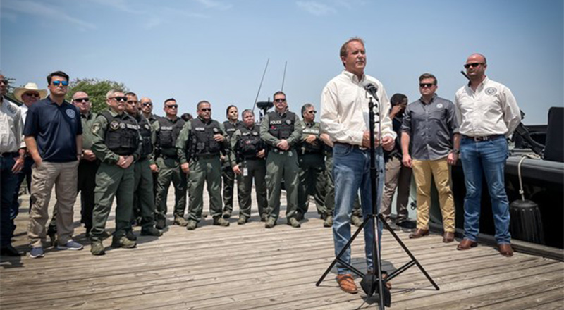 Paxton Defends Border and Fights Human Trafficking 