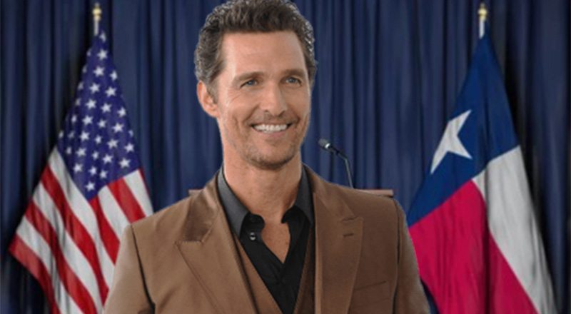 Matthew McConaughey, potential Texas Governor?