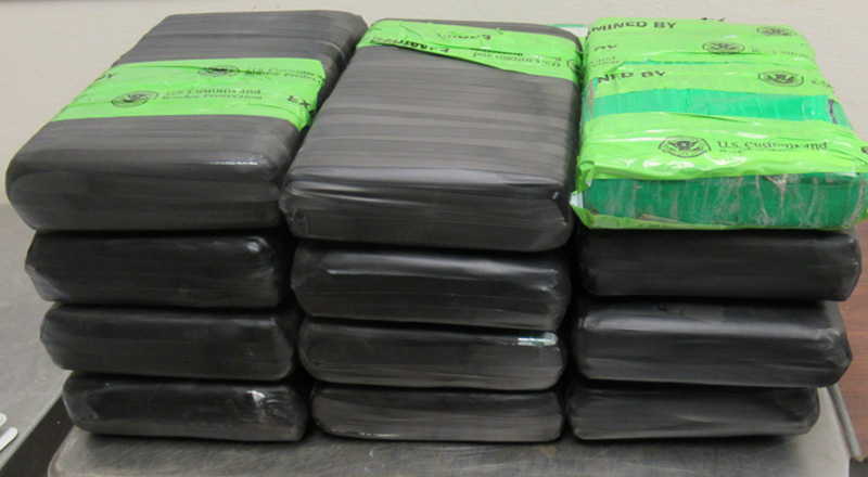 CBP Officers Seize over $300K in Cocaine