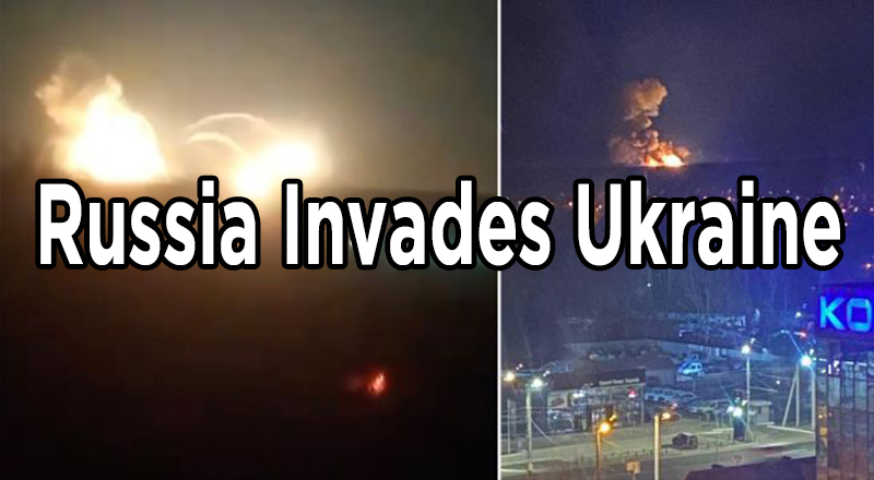 Russian President Vladimir Putin launches Ukraine invasion